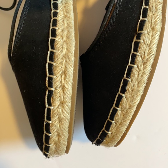 ✨BRAND NEW✨ MOSSIMO BLACK ESPADRILLE WITH ANKLE LACES - Picture 6 of 13